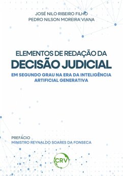 Cover Elementos de redação da decisão judicial em segundo grau na era da inteligência artificial generativa (eBook, ePUB)