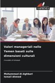 Valori manageriali nello Yemen basati sulle dimensioni culturali