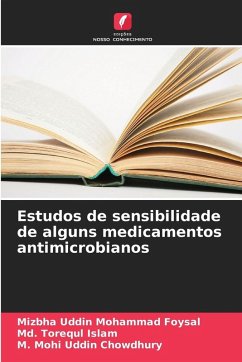 Cover Estudos de sensibilidade de alguns medicamentos antimicrobianos