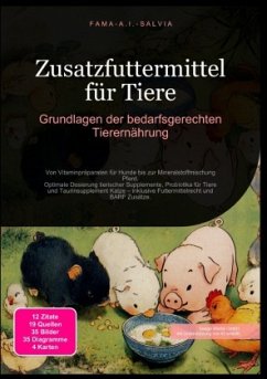 Cover Zusatzfuttermittel für Tiere: Grundlagen der bedarfsgerechten Tierernährung