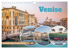 Cover Venise - Un hommage imagé à la magie vénitienne (Calendrier mural 2026 DIN A4 vertical), CALVENDO calendrier mensuel
