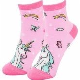 Zaubersocken für Kinder Motiv "Einhorn"