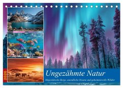 Ungezähmte Natur (Tischkalender 2026 DIN A5 quer), CALVENDO Monatskalender