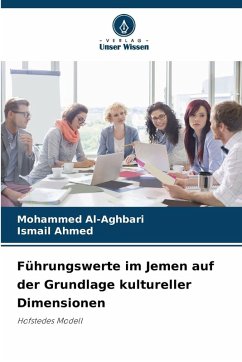 Führungswerte im Jemen auf der Grundlage kultureller Dimensionen Cover Führungswerte im Jemen auf der Grundlage kultureller Dimensionen