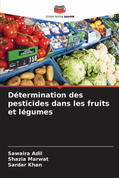 Cover Détermination des pesticides dans les fruits et légumes