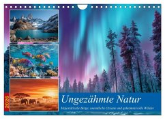 Ungezähmte Natur (Wandkalender 2026 DIN A4 quer), CALVENDO Monatskalender