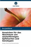 Anzeichen für das Wachstum von säulenförmigen Apfelsorten und Genotypen Anzeichen für das Wachstum von säulenförmigen Apfelsorten und Genotypen