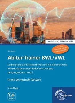 Cover Abitur-Trainer BWL/VWL (inkl. Lösungsbuch)