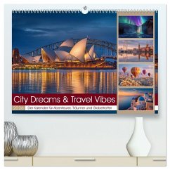 City Dreams & Travel Vibes (hochwertiger Premium Wandkalender 2026 DIN A2 quer), Kunstdruck in Hochglanz