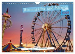 Riesenräder und Kirmes (Wandkalender 2026 DIN A4 quer), CALVENDO Monatskalender