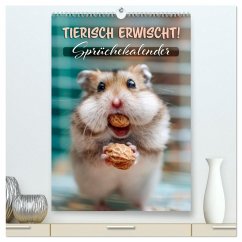 Cover Tierisch erwischt (hochwertiger Premium Wandkalender 2026 DIN A2 hoch), Kunstdruck in Hochglanz