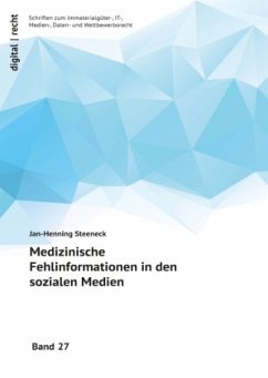 Cover Medizinische Fehlinformationen in den sozialen Medien