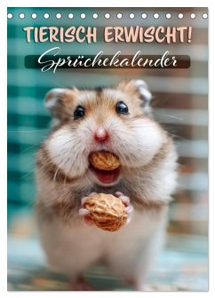 Cover Tierisch erwischt (Tischkalender 2026 DIN A5 hoch), CALVENDO Monatskalender