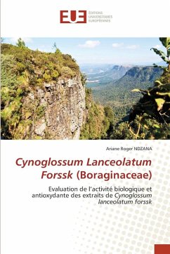 Cover Cynoglossum Lanceolatum Forssk (Boraginaceae)