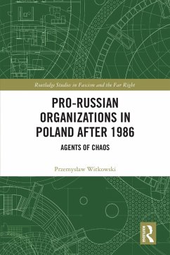 Cover Pro-Russian Organizations in Poland after 1986 (eBook, ePUB)