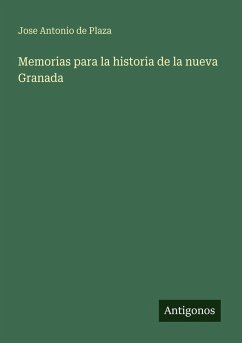 Cover Memorias para la historia de la nueva Granada