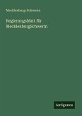 Regierungsblatt für MecklenburgSchwerin