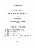 References in Maurice Nicoll's Psychological Commentaries on the Teaching of Gurdjieff and Ouspensky (1941-1953) References in Maurice Nicoll's Psychological Commentaries on the Teaching of Gurdjieff and Ouspensky (1941-1953)