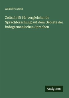 Cover Zeitschrift für vergleichende Sprachforschung auf dem Gebiete der indogermanischen Sprachen