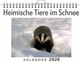 Heimische Tiere im Schnee