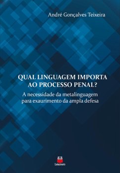 Cover Qual linguagem importa ao processo penal? (eBook, ePUB)