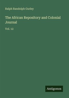 Cover The African Repository and Colonial Journal