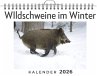 WIldschweine im Winter - Bild 1
