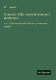 Summary of the course of permanent fortification Summary of the course of permanent fortification