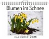 Blumen im Schnee - Bild 1