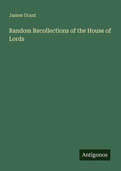Cover Random Recollections of the House of Lords