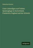 Unter Lebendigen und Todten: Spaziergänge in Deutschland, Frankreich, England und der Schweiz