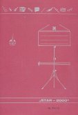 Notenheft DIN A4 hoch 12 Systeme 21x29,7 cm Star-2000