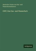 GWF; Das Gas- und Wasserfach