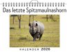 Das letzte Spitzmaulnashorn - Bild 1