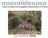 Tiere im Naturschutzgebiet Masai Mara in Kenia