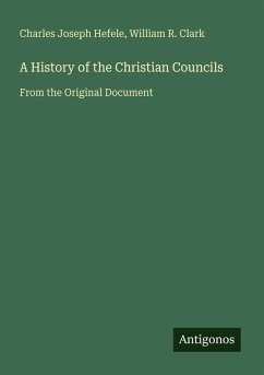 Cover A History of the Christian Councils