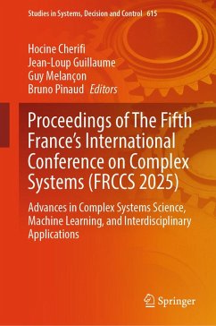 Cover Proceedings of The Fifth France's International Conference on Complex Systems (FRCCS 2025) (eBook, PDF)