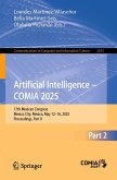 Artificial Intelligence - COMIA 2025 (eBook, PDF)