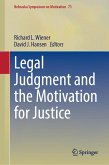 Legal Judgment and the Motivation for Justice (eBook, PDF)