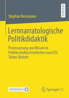 Cover Lernnarratologische Politikdidaktik (eBook, PDF)
