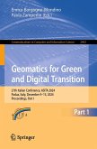 Geomatics for Green and Digital Transition (eBook, PDF)
