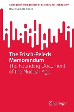 Cover The Frisch-Peierls Memorandum (eBook, PDF)