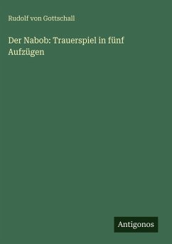 Cover Der Nabob: Trauerspiel in fünf Aufzügen