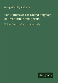 Cover The Statutes of The United Kingdom of Great Britain and Ireland