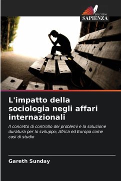 Cover L'impatto della sociologia negli affari internazionali