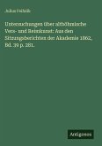 Untersuchungen über altböhmische Vers- und Reimkunst: Aus den Sitzungsberichten der Akademie 1862, Bd. 39 p. 281. Untersuchungen über altböhmische Vers- und Reimkunst: Aus den Sitzungsberichten der Akademie 1862, Bd. 39 p. 281.