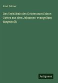 Das Verhältnis des Geistes zum Sohne Gottes aus dem Johannes-evangelium dargestellt