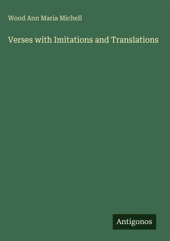 Cover Verses with Imitations and Translations