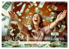Cover Glückliche Momente des Lebens (Wandkalender 2026 DIN A3 quer), CALVENDO Monatskalender