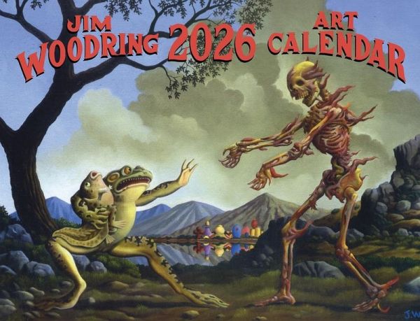 Jim Woodring 2026 Art Calendar Jim Woodring 2026 Art Calendar